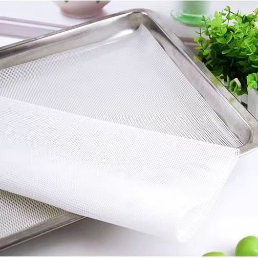 硅胶蒸笼垫子蒸笼布蒸锅垫布不粘级食品蒸盘垫蒸箱托盘长方形1622
