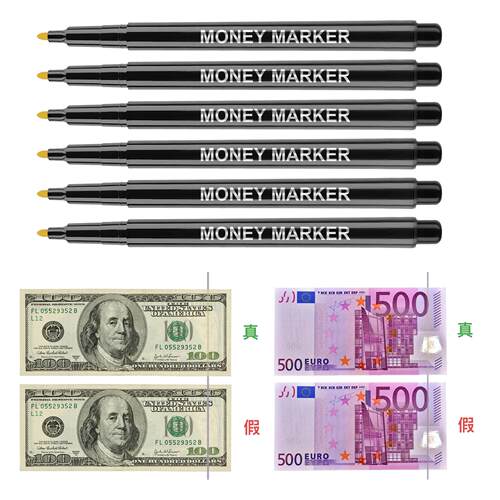 亚马逊验钞笔水性 钞票检测假冒票据检测笔money detector pen