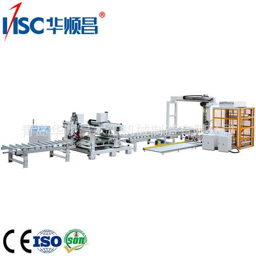 实木拼装门双端锯 原木门自动规方锯  SD350 木门双端横切锯