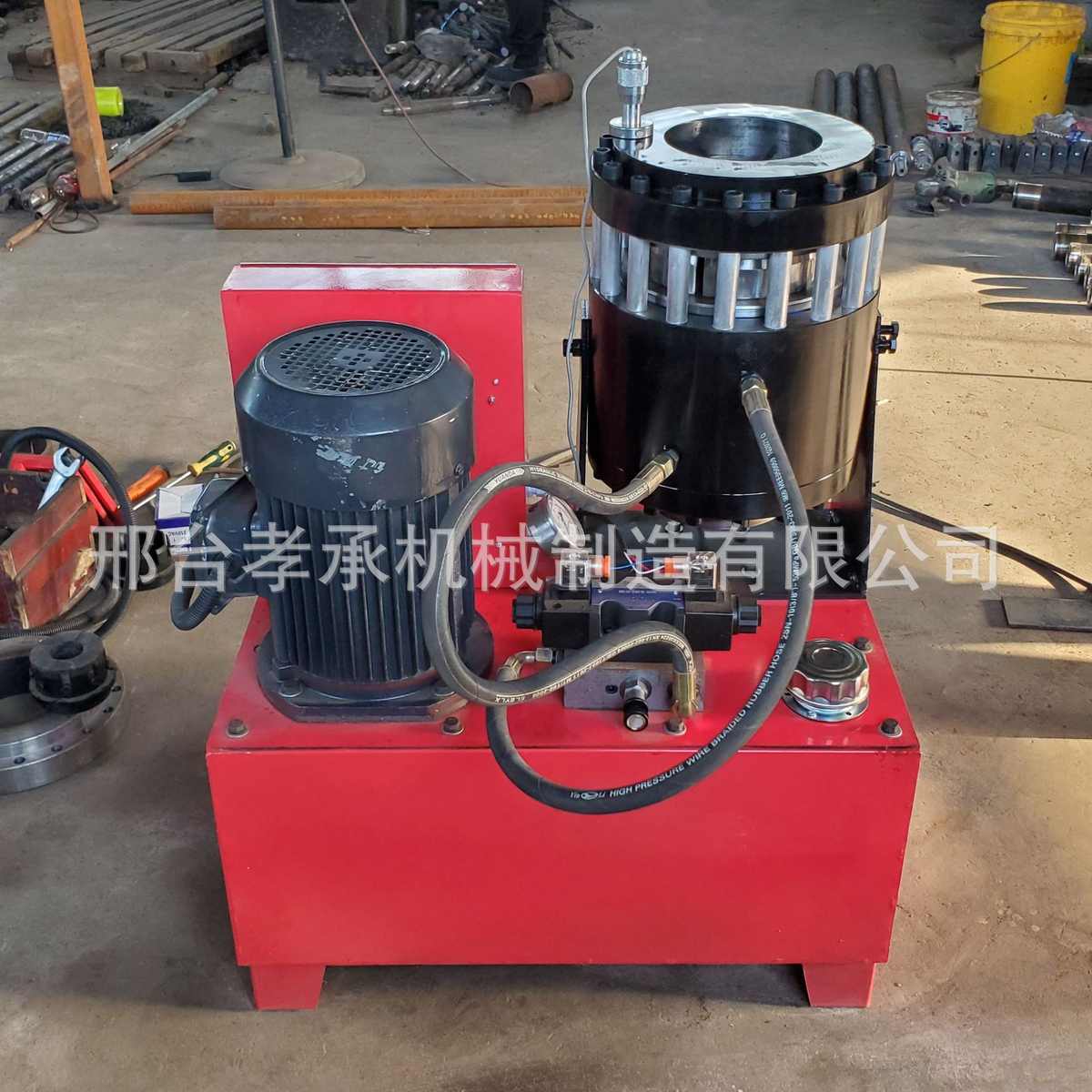 大口径铁管缩管机 镀锌管铁管40型锥管机 不锈钢管空心管打头机