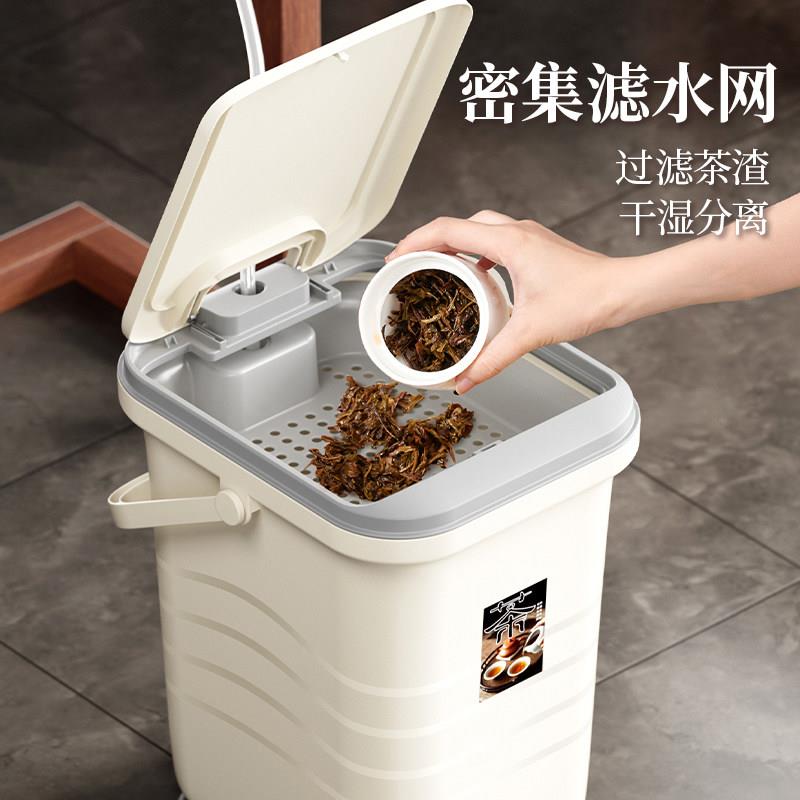 茶桶茶渣桶茶水桶废水桶茶水过滤排水桶功夫茶茶台茶具配件包邮