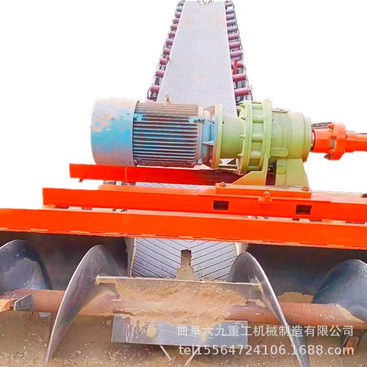 石子扒料装车机履带式装车机螺旋式取料装车机LJKL