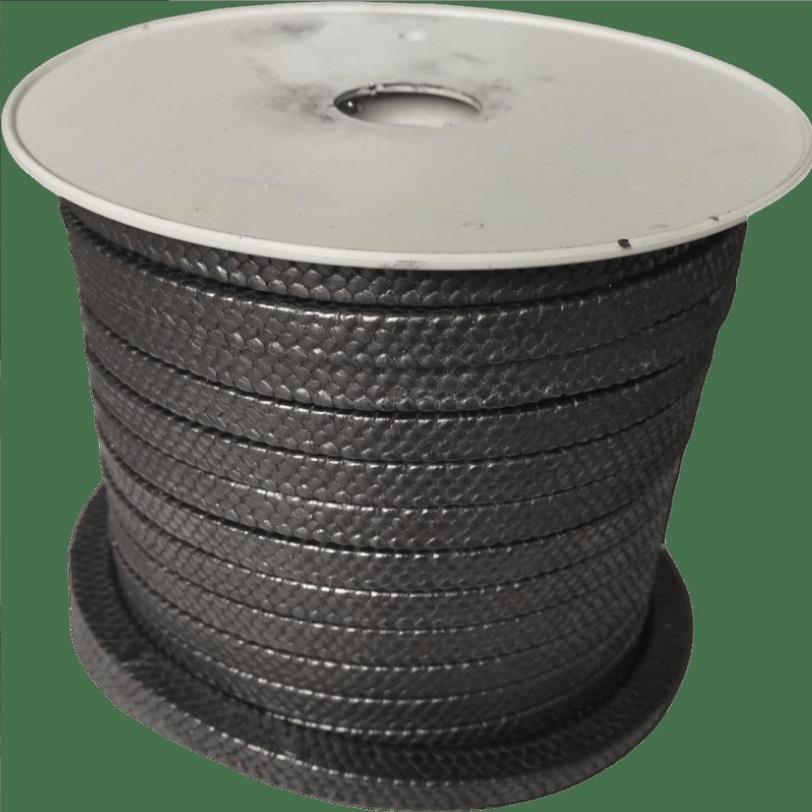 石墨碳化纤维编织盘根高碳盘根碳素盘根四氟碳纤维盘根