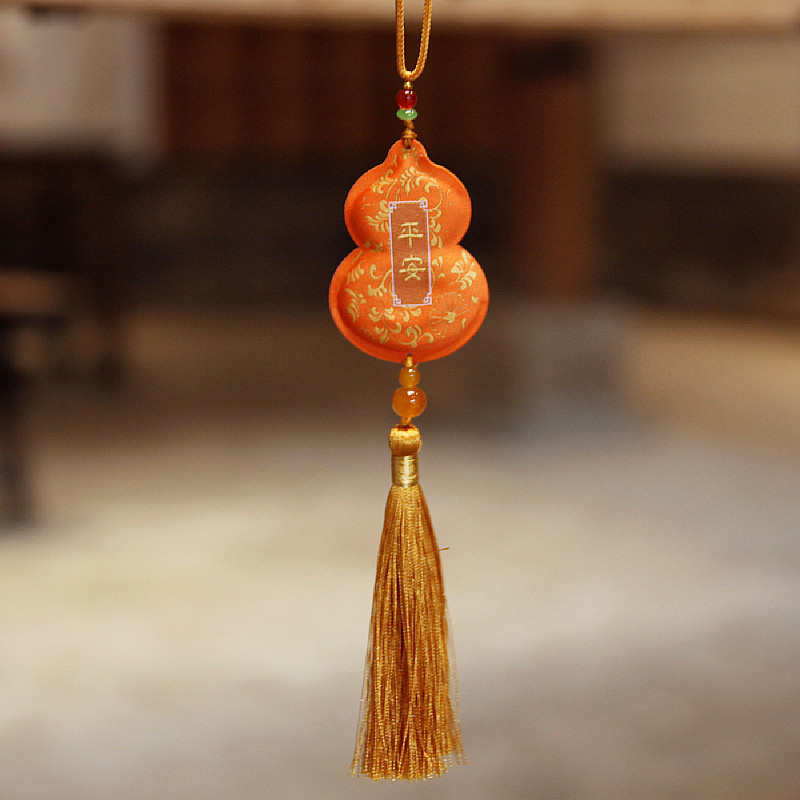 端午节礼物葫芦挂件刺绣平安香囊包福字车挂饰荷包檀香包福禄艾叶