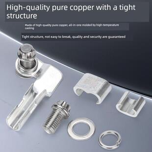 铁路连接器接线端子压接件连接器压接件连接器MC贯通地线c型卡