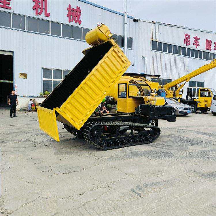 小型履带爬山机山林建设履带式搬运车山地树木搬运机链轨底盘