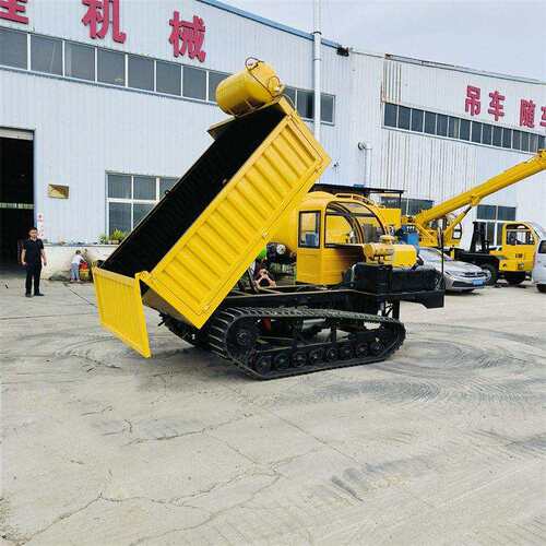 小型履带爬山机山林建设履带式搬运车山地树木搬运机链轨底盘