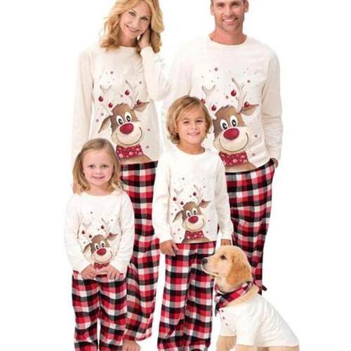 Home Clothing Parent Child Set Printed 家居服亲子套装印花