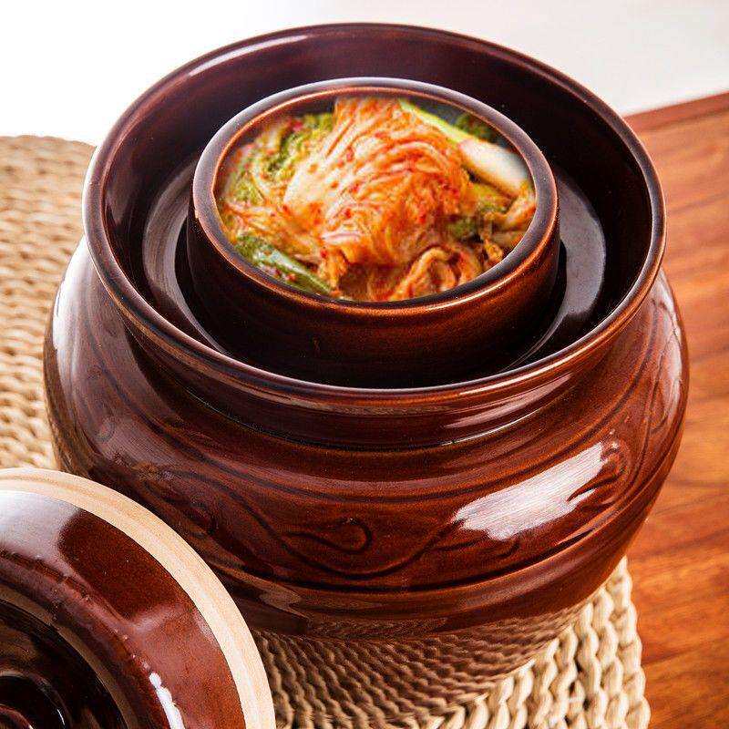高姐腌鸡蛋坛子家用陶瓷腌菜咸菜泡菜土陶罐酸菜缸带盖加厚12厘米