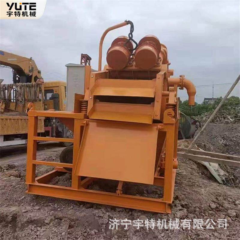 桩泥浆污沙分泥离器基打桩工程泥浆滤沙器泥446固化处理设备