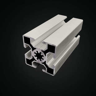 工业铝型材5050-10槽欧标准型重型流水线铝花孔铝合金型材框架