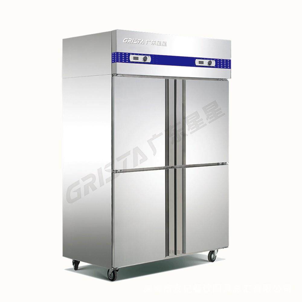 格林斯达 星星E系商用高身冷冻柜4门双机双温冰箱6门双温雪柜直冷