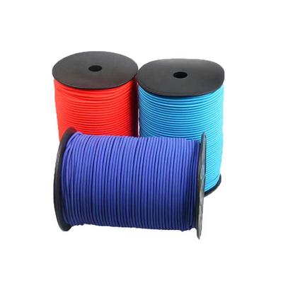 弹力3橡 圆1批发根.绳包松紧松紧5彩色 绳/抽绳筋涤纶橡/2/芯4mm