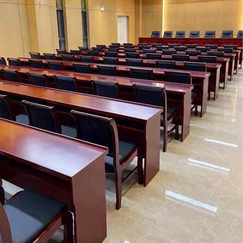 广东简约现代158公家油具漆条形桌培训桌桌洽谈桌双人长办中式实