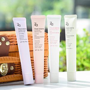 ZA 美白隔离霜妆前乳素颜霜防晒提亮打底