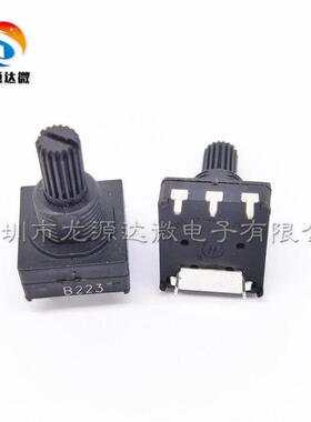 碳膜 PC1601-V-B223-M10-P18 B22K 电位器 黑色 全新原装