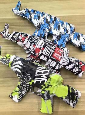 跨境AK47儿童安全软弹枪Gel Blaster电动高速连发MP5迷你M416玩具