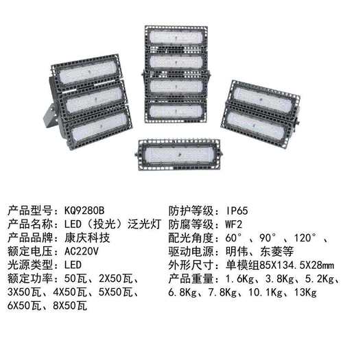 200瓦LED投光灯NTC9280B壁挂式LED照明灯泛光灯200瓦RGFL236