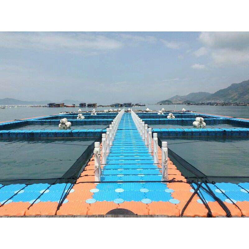 海上浮桥游泳池水上栈道钓台摩托艇浮漂箱网漂浮钓鱼游桶风景区水