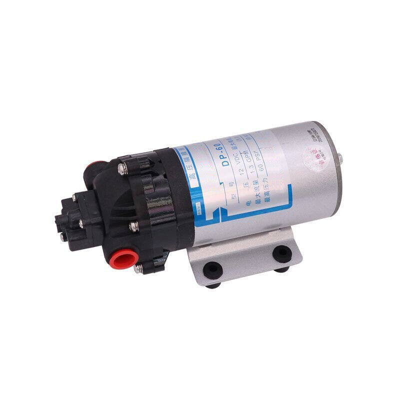 上海新西山微型高压隔膜泵12V24V增压泵直流喷雾自吸环卫泵DP-60