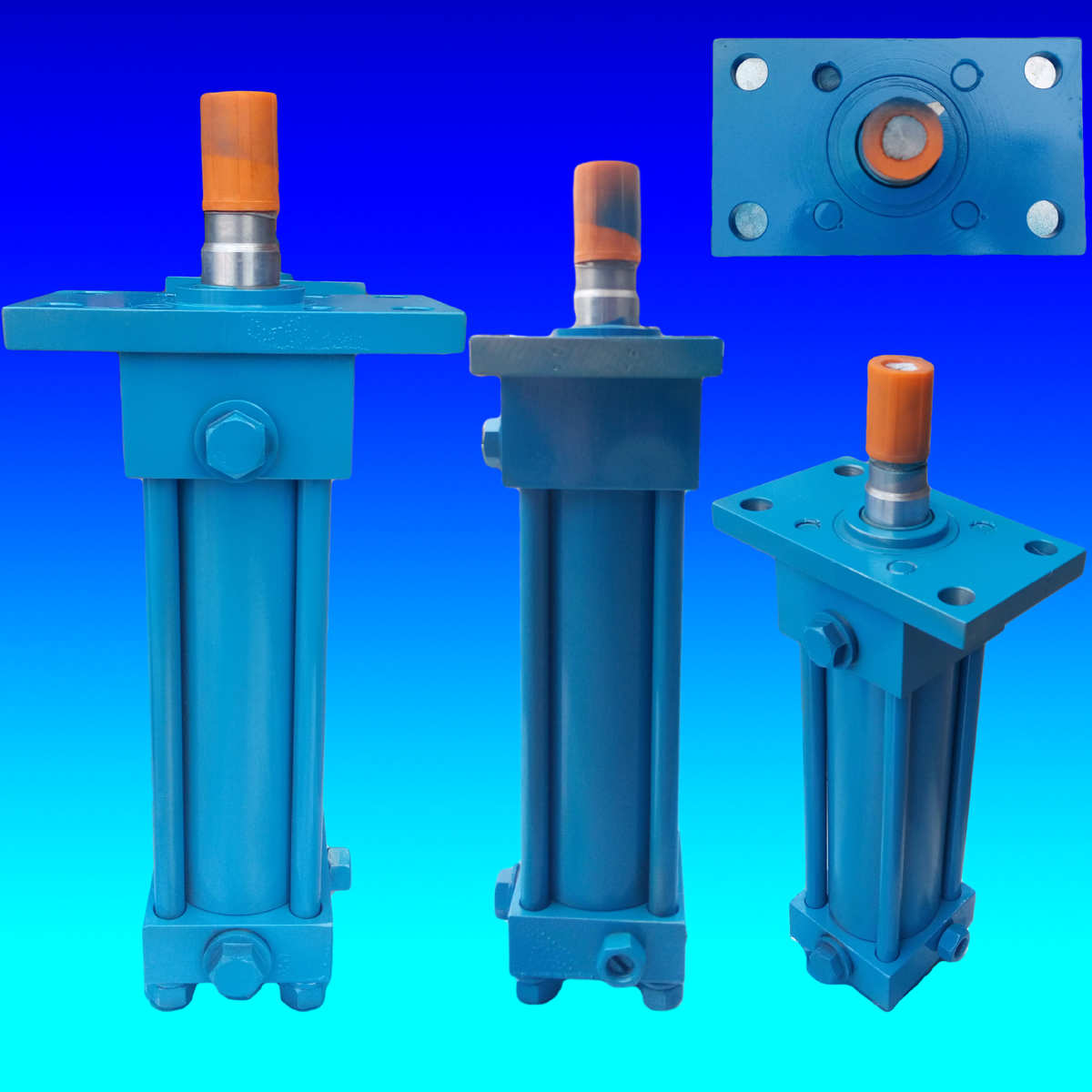 泄漏双耐液压缸轴重方形四高压非标行程摆载零长后拉杆作用