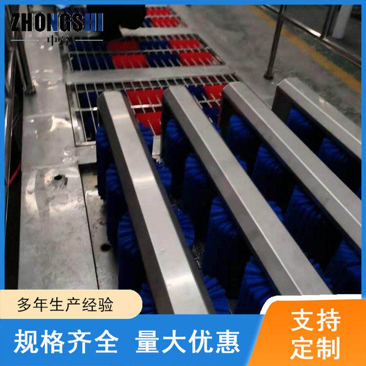矿用通道洗鞋机 全自动尼龙丝防静电 煤矿工业刷靴设备