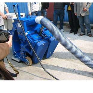 混凝土路面钢板抛丸机标志线道路打毛机水平移动浮浆清理设备