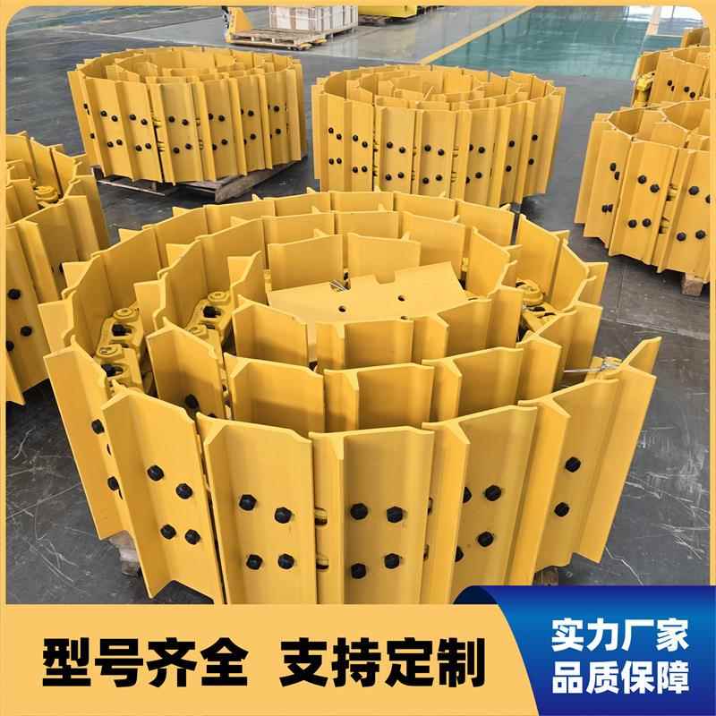 推土机配件履带总成供应履带总成D155推土机履带41节链轨