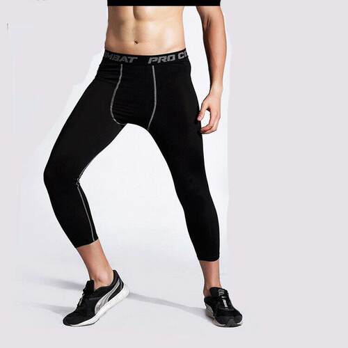 Tight pants men's captcha pants fitness running sports