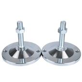 底盘D150重型调节脚杯m16机器支撑固定地脚m20碳钢加厚重型调节脚