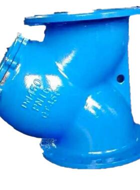 球墨铸铁过滤器GL41H管道法兰过滤器Y型过滤器DN100DN80