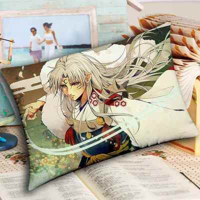 高档夜叉犬 桔梗动漫周边抱枕长生丸 戈薇抱枕 枕头双杀面含枕芯