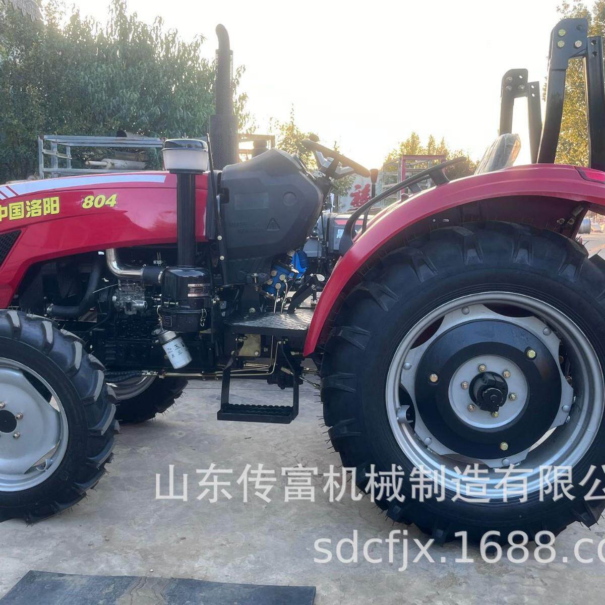 农用轮式拖拉机多功能耕地机翻地犁地开垄轮式拖拉机轮胎式旋耕机