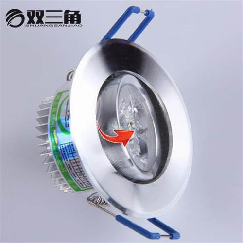 开孔55MM小3wLED天花灯 客厅家用嵌入式小射灯桶孔灯筒灯厂家