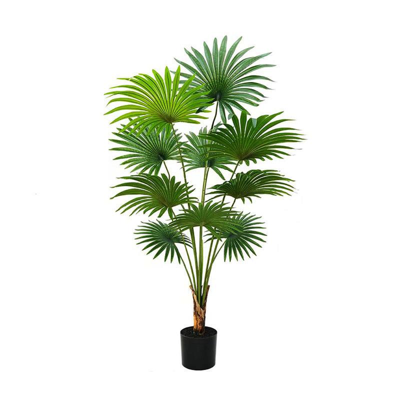 绿植加州蒲葵盆栽室内客厅落地假植物装饰棕葵摆件树仿真植物