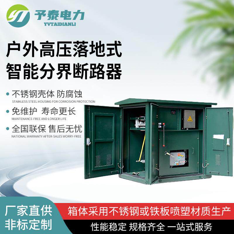 户外高压落地式智能分界真空断路器ZW32-12F/63010V看门狗