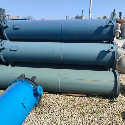 二手石墨冷凝器 60平方列管式冷凝设备 化工换热器 运行稳定