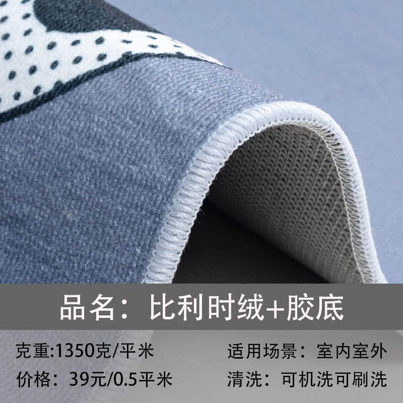 高档商地毯定制log洗门口地垫o印字用酒店商超大尺寸脚垫可水好打