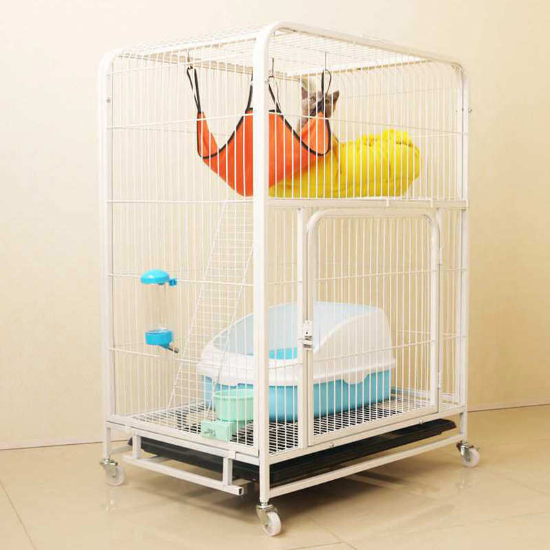 笼猫猫笼厕所笼子管双层超大室内宠物猫带方家用舍猫空间别墅