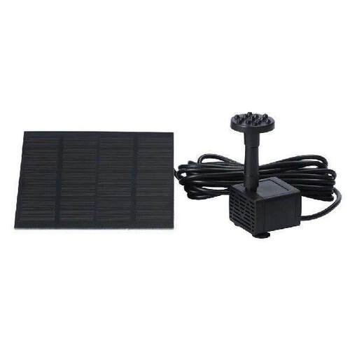 1.2W Solar Powered Fountain Water Pump 200L/h with 6