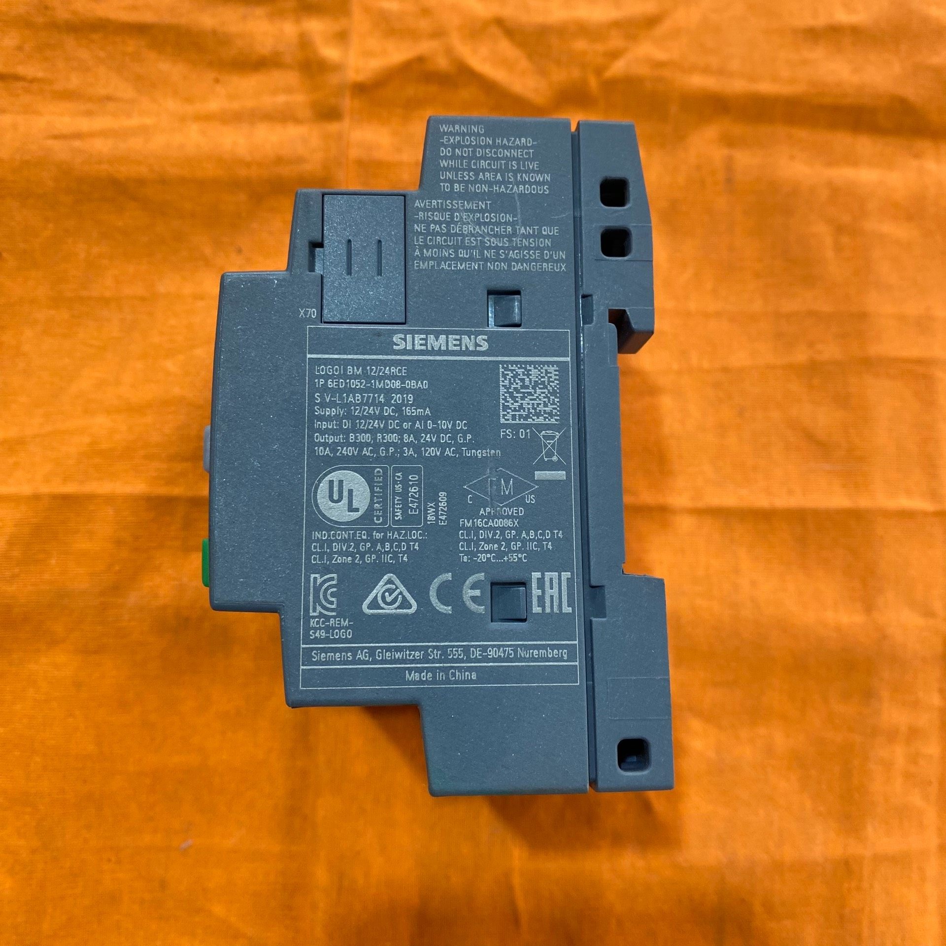 西门子6ED1052-1MD08-0BA0 PLC控制器，支