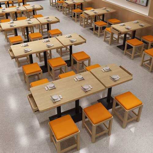 奶茶汉堡甜品店板式卡座沙发咖啡清吧小吃饭店餐饮店商用桌椅组合