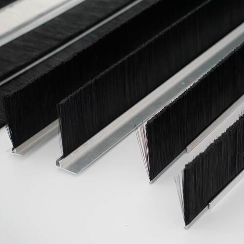 工业铝合刷金条刷龙丝机床挡水条刷机防尘毛刷门底密封尼LJQ毛刷