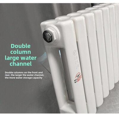 阳台专用超低散热器钢双柱散热器大型水路散热器可接地至Heattech