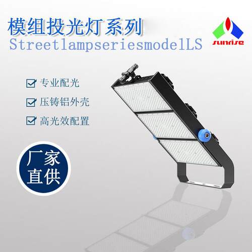 模组投光灯600W模组隧道灯广告牌楼体外墙桥梁树木户外亮化灯极亮