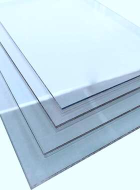 户外耐候PC板PMMA板 提供户外透明抗UV抗黄变PC亚克力板