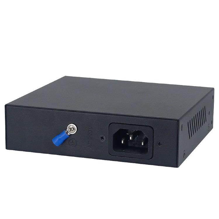 6口百兆POE交换机百兆4口POE+2个上行网口供电非网管监控网线分线图片