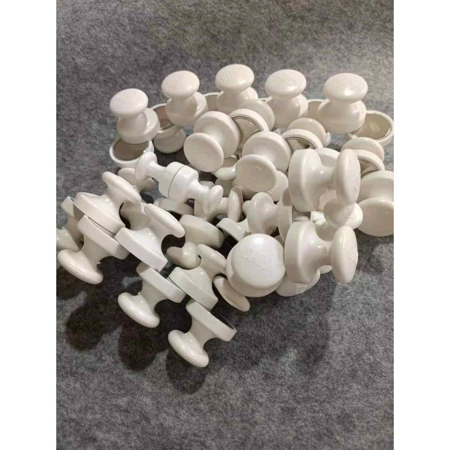 强磁磁铁 圆形磁铁吸盘大号白图钉书画 画毛毡墙专用强力磁扣 磁