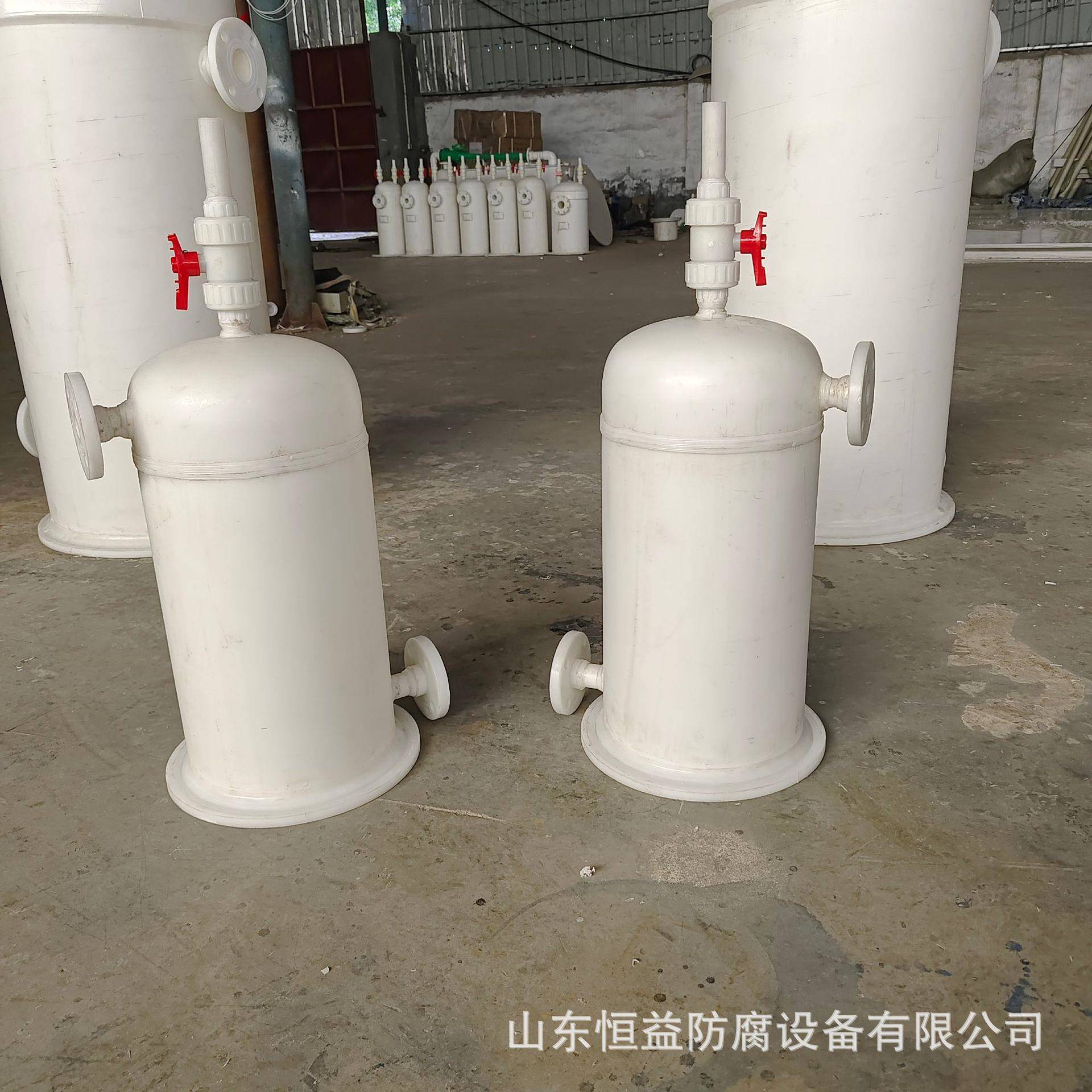 山东恒益厂家供应PP引水PP自吸虹吸桶立式耐酸抗腐蚀