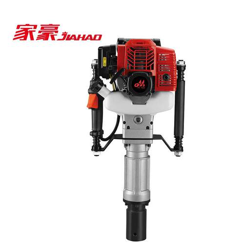 JH70-1-C汽油打桩机农场护栏三角钢管打桩机防洪抢险木桩